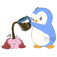 Good Morning Coffee Sticker by Pudgy Penguins