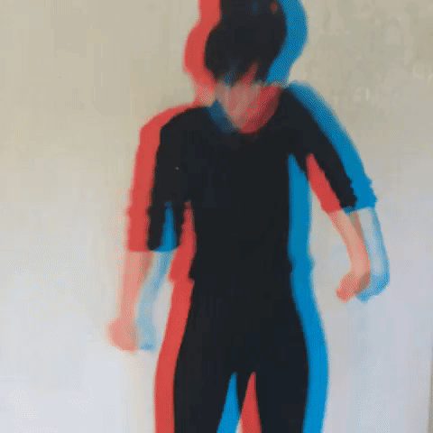 dance distort GIF by hazelst
