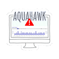 Aquahawk Sticker by EnviroWoodland