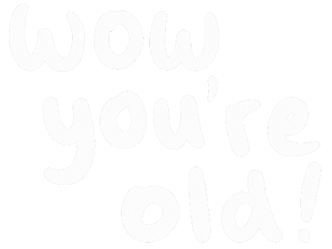 Happy Birthday Wow Sticker