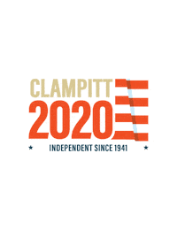ClampittPaper clampitt paperpeople barneyfiber clampittpaper Sticker