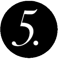 Numbers Number Five Sticker by NicheBeauty