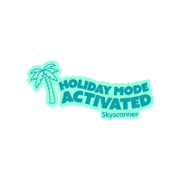 SkyscannerSocialMedia travel holiday vacation traveling Sticker