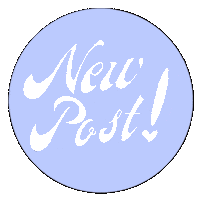 Rainbow New Post Sticker