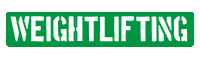 CFSL weightlifting cfsl Sticker