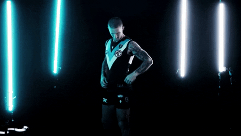 Aussie Rules Afl GIF by Port Adelaide FC