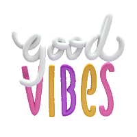 Happy 3D Sticker by Mora Vieytes