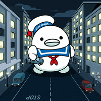 digitalducks stabby quacks cartoon duck digital ducks GIF