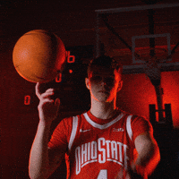 Basketball Hype GIF by Ohio State Athletics