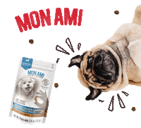 monamimascotas puppy snacks perro mascotas Sticker