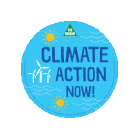Voting Climate Change Sticker