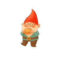 Giocabosco gnome panino gnomo gnomi Sticker