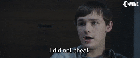I Did Not Cheat