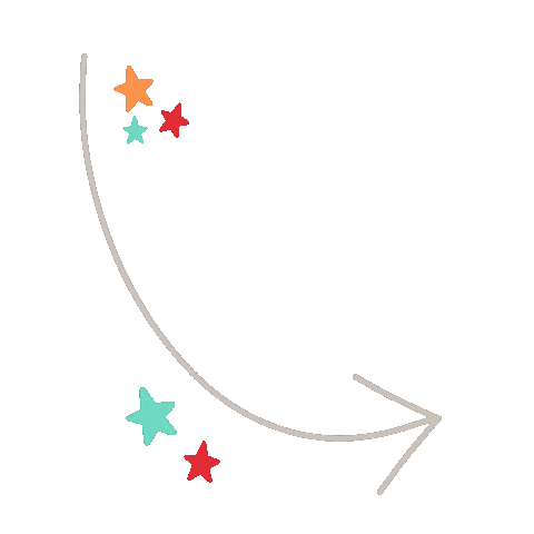 Look Arrow Sticker