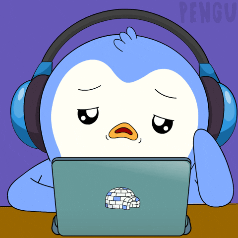 Sleepy Illustration GIF by Pudgy Penguins