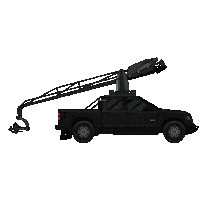 airwolffilms camera pursuit motocrane ucrane Sticker