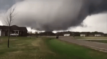 Tornado Touches Down in Rochelle, Illinois