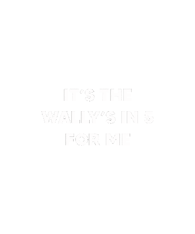 caracil wally wallys manasquan its the for me Sticker