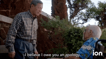I Owe You An Apology