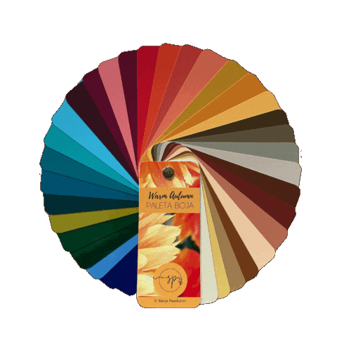 Color Palette Coloranalysis Sticker by Sanja Pandurov