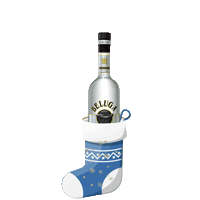 Christmas Gift Sticker by Beluga Vodka