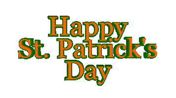 St Patricks Day Irish Sticker by OpticalArtInc.