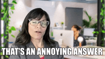 Wrong Answer GIF by Your Happy Workplace