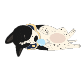 a330310 giphyupload dog goodmorning 狗 Sticker
