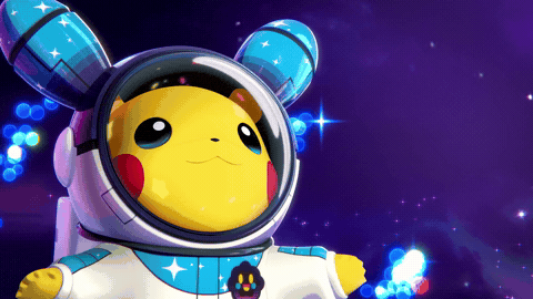 Space Floating GIF by Pokémon