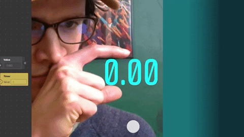 newcolorstudio giphygifmaker sparkar timer spark ar GIF