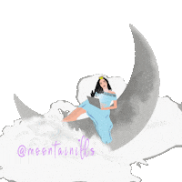 Moon Sticker