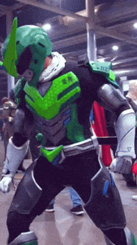 Overwatch Cosplay GIF
