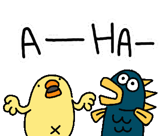 Bird Chicken Sticker by ぴょろりんちょ（ひよこ人間ぴよ）