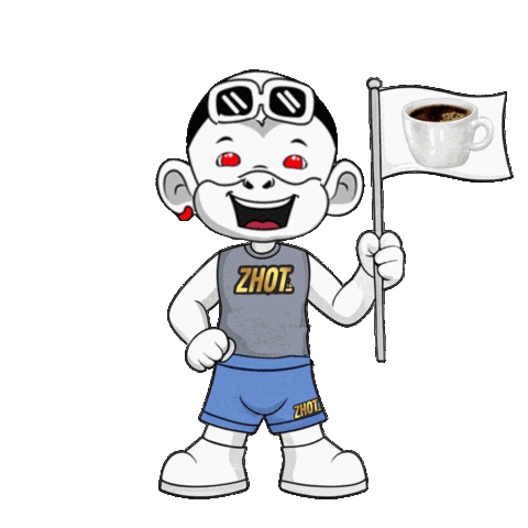 Cup Of Coffee Sticker by Zhot