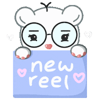 Polar Bear Reel Sticker
