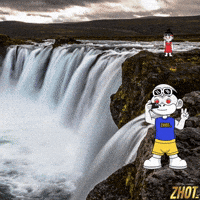 Niagara Falls Water Flow GIF by Zhotcita