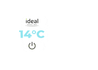 idealheating heat warm heating boiler Sticker