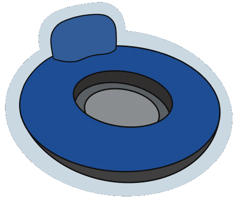 kpham21 float lake tahoe tubing river float Sticker