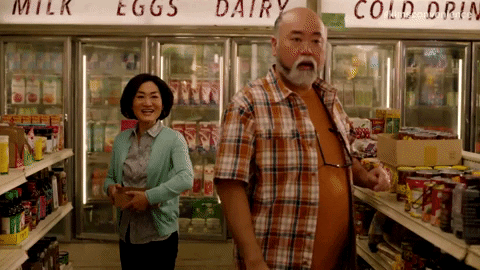 Jean Yoon Clothing GIF by Kim's Convenience