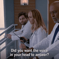 Answering Greys Anatomy GIF by ABC Network