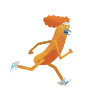 Run Correr Sticker by Mi Señal