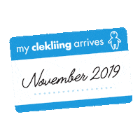 expecting due date Sticker by Clek