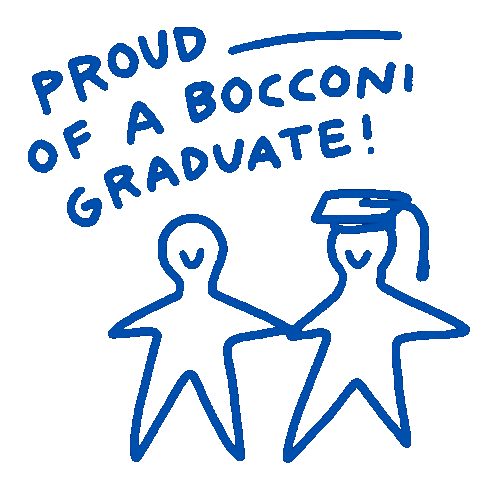 Proud Graduation Day Sticker by Bocconi University