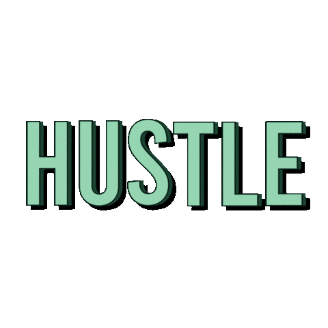 Sticker Hustle Sticker by Todd Rocheford