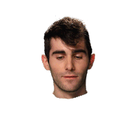 Chris Floating Head Sticker by Originals