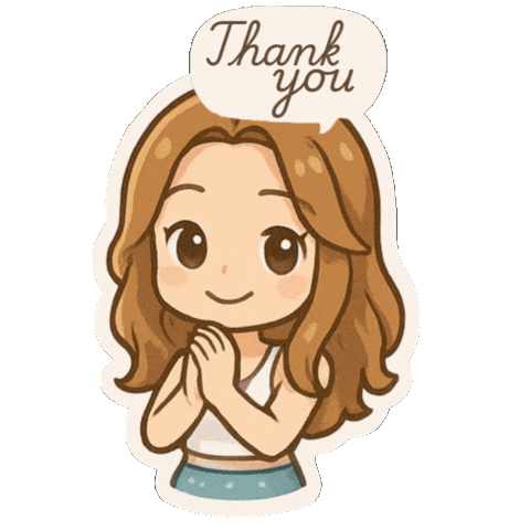One Tree Hill Thank You Sticker