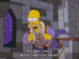 homer simpson ghost GIF