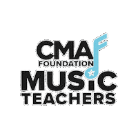 cmafoundation nashville cma music education cmaf Sticker