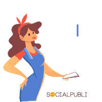 Girl Love Sticker by SocialPubli