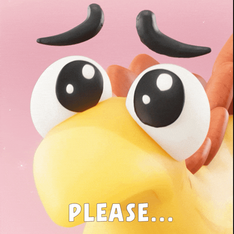 Meltdown Begging GIF by Claynosaurz